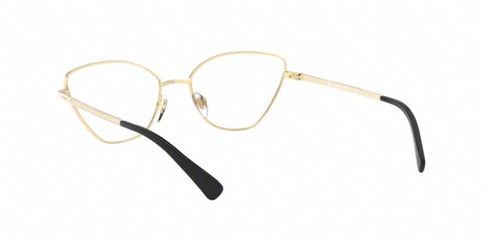 Brillen Vogue VO 4142B (280) farbe gold/black form schmetterling gläser demo lens