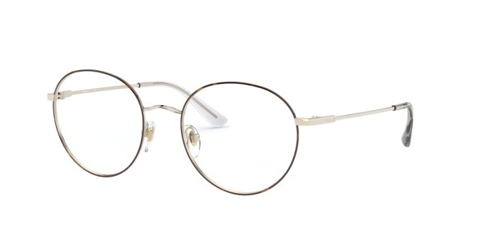 Eyeglasses Vogue VO 4177 (5078) color top havana/pale gold shape pantos lenses demo lens