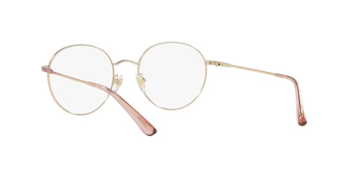 Brillen Vogue VO 4177 (5155) farbe red gradient pale gold form pantos gläser demo lens