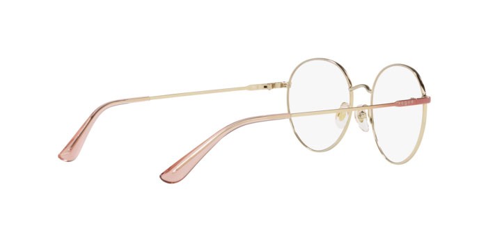 Brillen Vogue VO 4177 (5155) farbe red gradient pale gold form pantos gläser demo lens