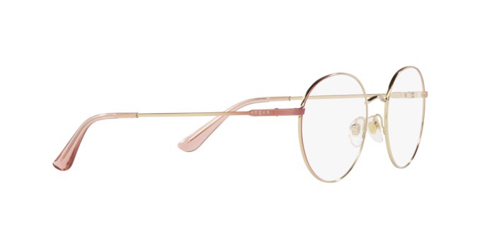 Brillen Vogue VO 4177 (5155) farbe red gradient pale gold form pantos gläser demo lens