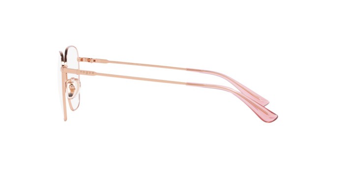 Eyeglasses Vogue VO 4178 (5152) color oro rosa shape square lenses lente demo