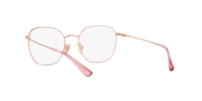 Eyeglasses Vogue VO 4178 (5152) color oro rosa shape square lenses lente demo