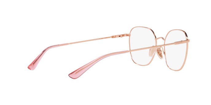 Eyeglasses Vogue VO 4178 (5152) color oro rosa shape square lenses lente demo