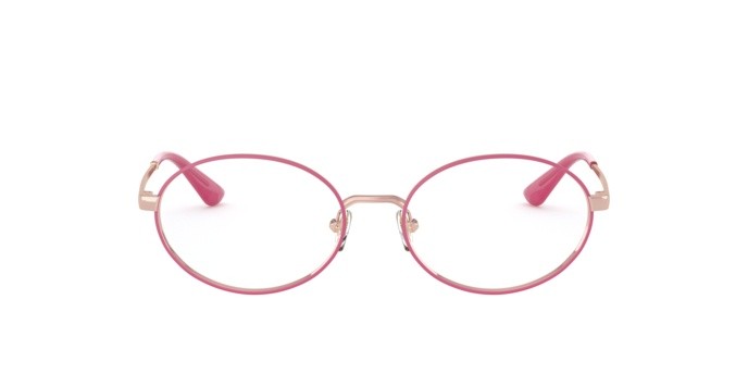 Brillen Vogue VO 4190 (5075) farbe rose gold/fuxia form oval gläser demo lens