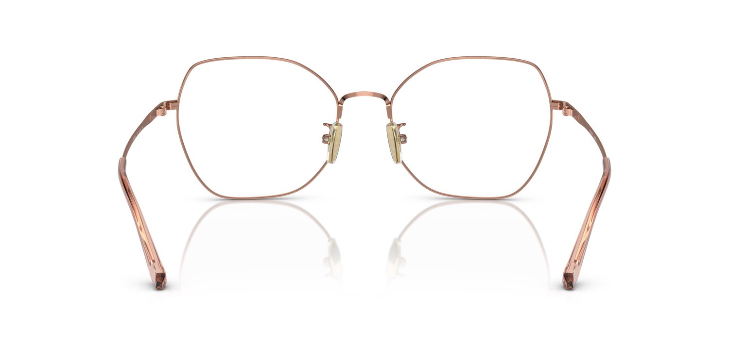Occhiali da vista Vogue VO 4201D (5152) colore oro rose forma farfalla lenti lente demo