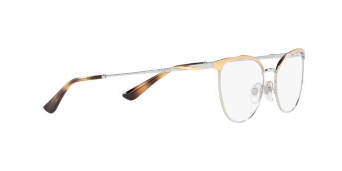 Brillen Vogue VO 4208 (280) farbe top gold/silver form schmetterling gläser demo lens