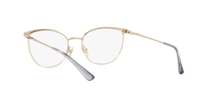 Eyeglasses Vogue VO 4208 (5140) color top violet/pale gold shape butterfly lenses demo lens