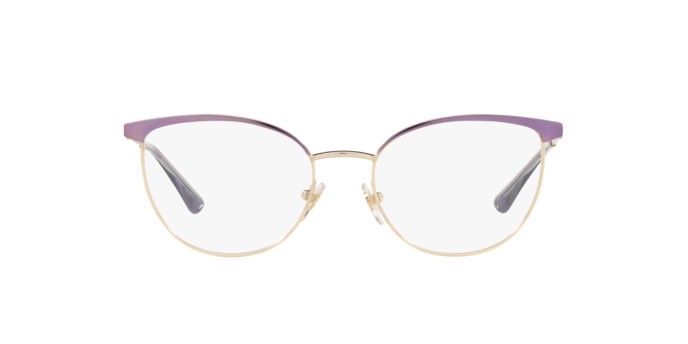 Eyeglasses Vogue VO 4208 (5140) color top violet/pale gold shape butterfly lenses demo lens