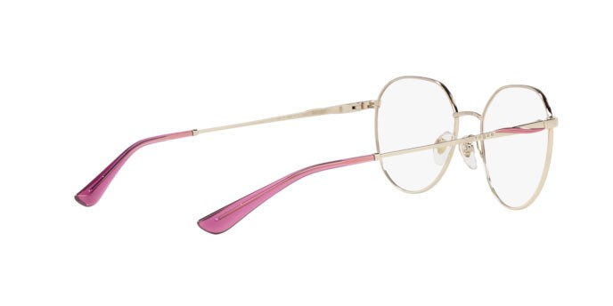 Eyeglasses Vogue VO 4209 (5141) color top purple/pale gold shape irregular lenses demo lens
