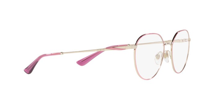 Eyeglasses Vogue VO 4209 (5141) color top purple/pale gold shape irregular lenses demo lens