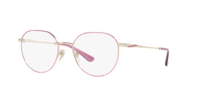 Eyeglasses Vogue VO 4209 (5141) color top purple/pale gold shape irregular lenses demo lens