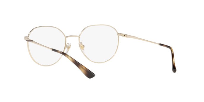 Eyeglasses Vogue VO 4209 (848) color pale gold shape irregular lenses demo lens