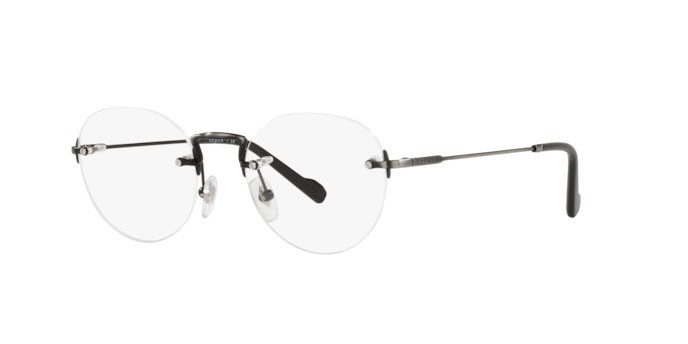 Brillen Vogue VO 4218 (5136) farbe silver antique form pantos gläser demo lens