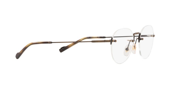 Brillen Vogue VO 4218 (5137) farbe gold antique form pantos gläser demo lens
