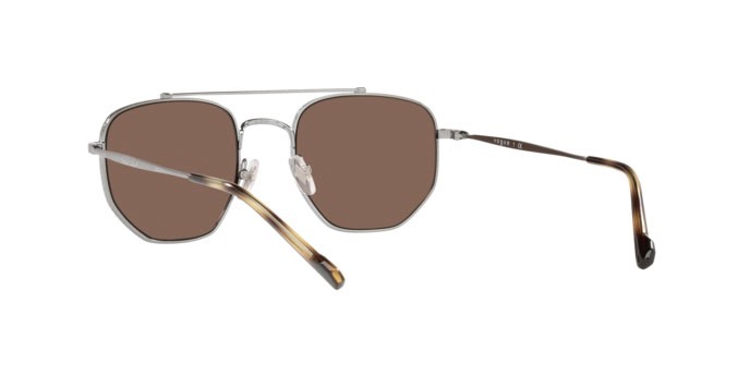Sonnenbrillen Vogue VO 4220S (548/73) farbe gunmetal form unregelmäßig gläser dark brown