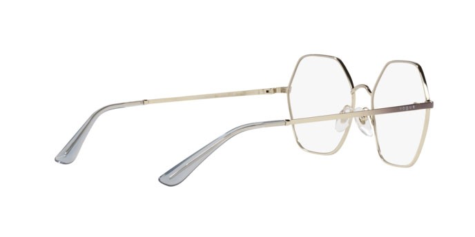 Brillen Vogue VO 4226 (5154) farbe violet gradient pale gold form unregelmäßig gläser demo lens