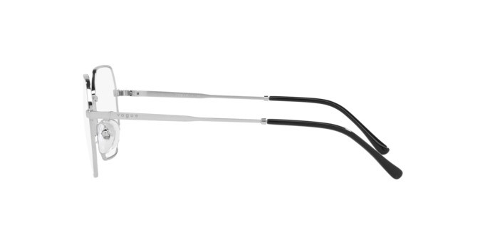 Eyeglasses Vogue VO 4228 (323) color silver shape irregular lenses demo lens