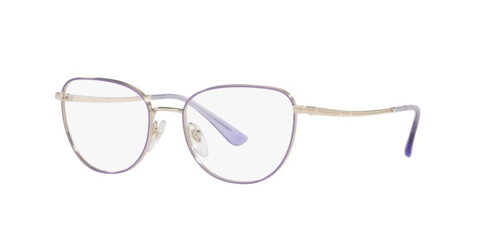 Occhiali da vista Vogue VO 4229 (5141) colore top violet/pale gold forma farfalla lenti demo lens