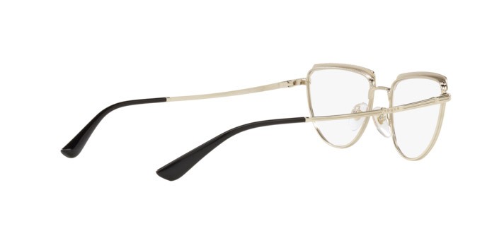 Occhiali da vista Vogue VO 4230 (352) colore top black/pale gold forma irregolare lenti demo lens