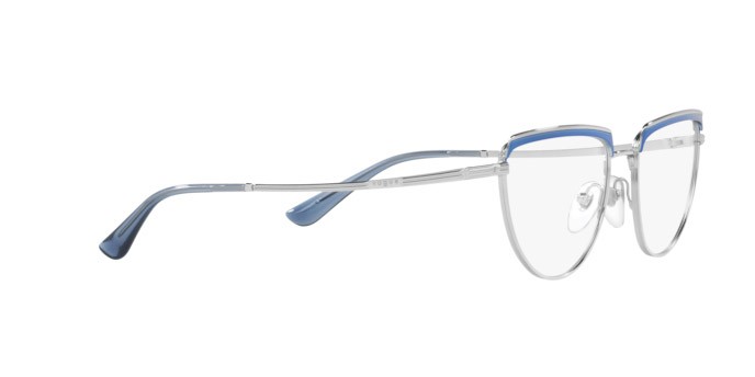 Occhiali da vista Vogue VO 4230 (5167) colore top blue/silver forma irregolare lenti demo lens