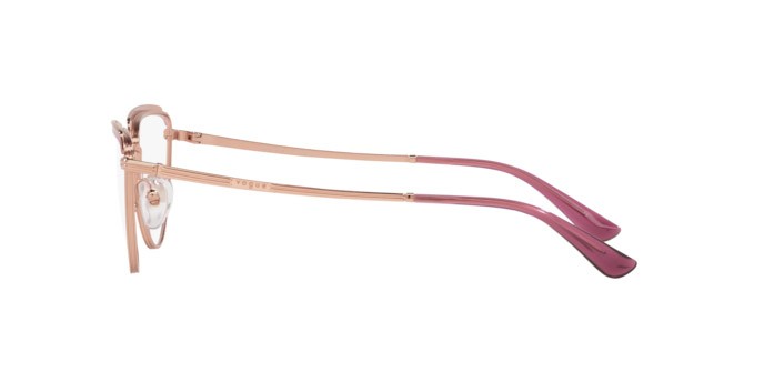 Eyeglasses Vogue VO 4230 (5168) color top fuchsia/rose gold shape irregular lenses demo lens