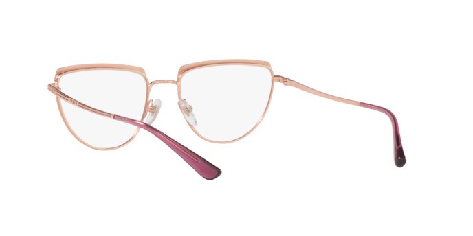 Eyeglasses Vogue VO 4230 (5168) color top fuchsia/rose gold shape irregular lenses demo lens