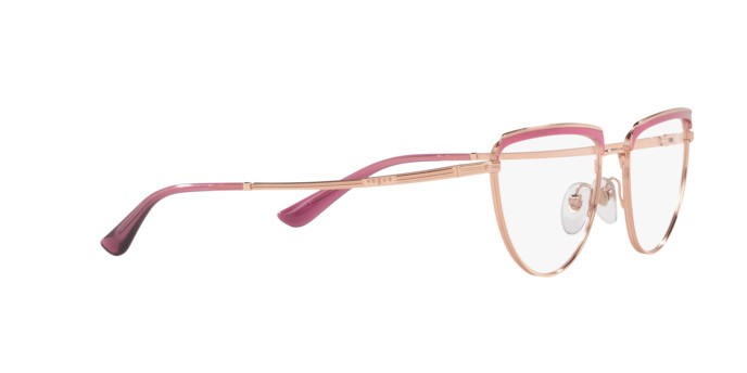 Eyeglasses Vogue VO 4230 (5168) color top fuchsia/rose gold shape irregular lenses demo lens