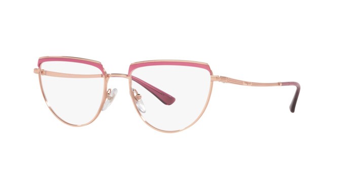 Eyeglasses Vogue VO 4230 (5168) color top fuchsia/rose gold shape irregular lenses demo lens
