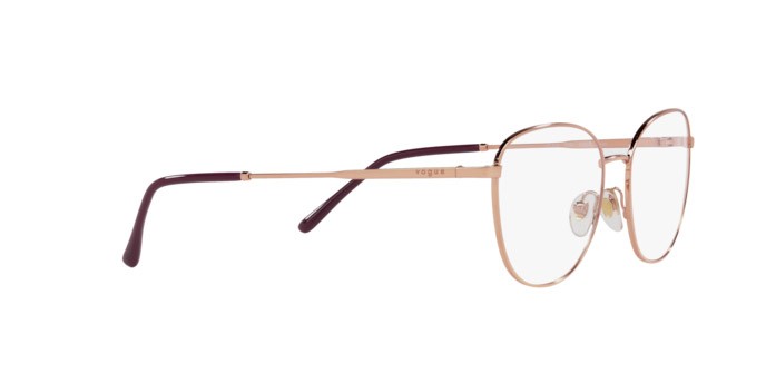 Eyeglasses Vogue VO 4231 (5152) color rose gold shape butterfly lenses demo lens