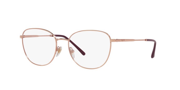 Eyeglasses Vogue VO 4231 (5152) color rose gold shape butterfly lenses demo lens