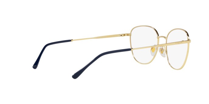 Eyeglasses Vogue VO 4231 (848) color pale gold shape butterfly lenses demo lens