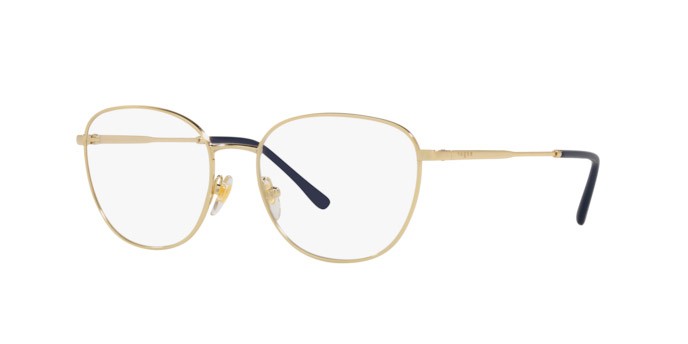 Eyeglasses Vogue VO 4231 (848) color pale gold shape butterfly lenses demo lens