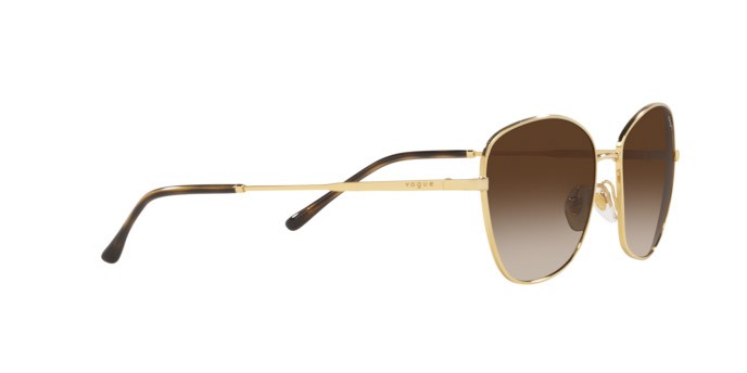 Sonnenbrillen Vogue VO 4232S (280/13) farbe gold form schmetterling gläser gradient brown