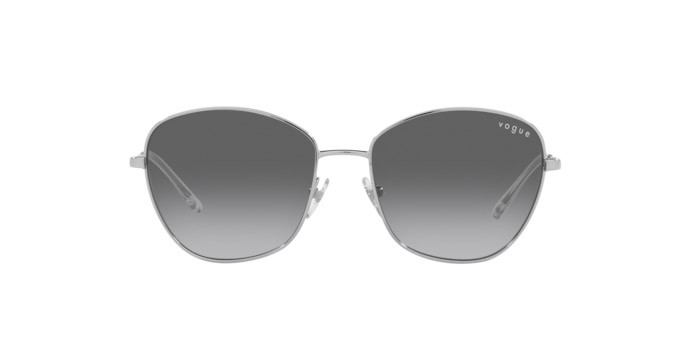 Sonnenbrillen Vogue VO 4232S (323/11) farbe silver form schmetterling gläser gradient grey