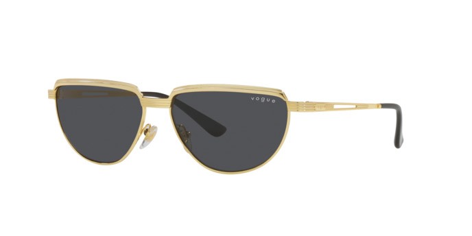 Sonnenbrillen Vogue VO 4235S (280/87) farbe top sand/gold form unregelmäßig gläser dark grey
