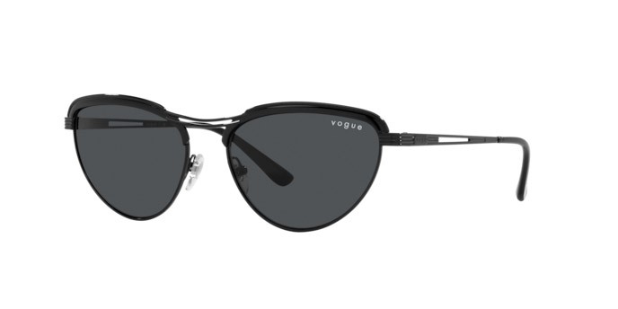 Sonnenbrillen Vogue VO 4236S (352/87) farbe black form unregelmäßig gläser dark grey