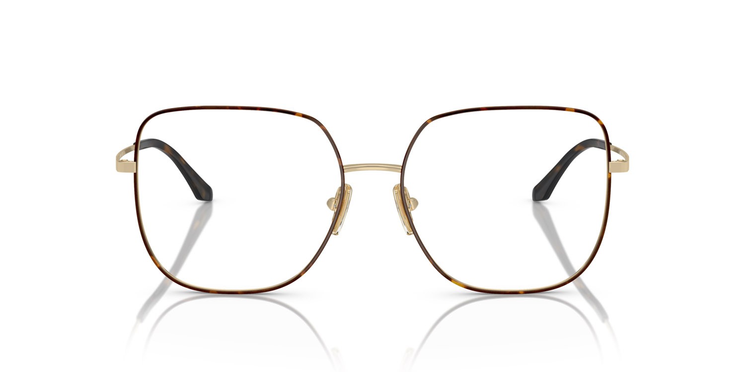 Occhiali da vista Vogue VO 4238D (5078) colore top havana/oro pallido forma irregolare lenti lente demo