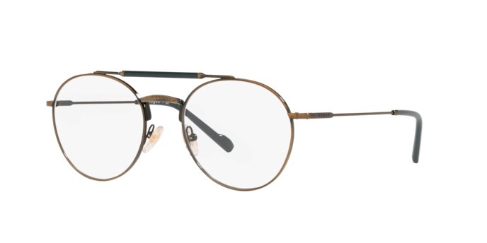 Brillen Vogue VO 4239 (5137) farbe gold antique form pantos gläser demo lens