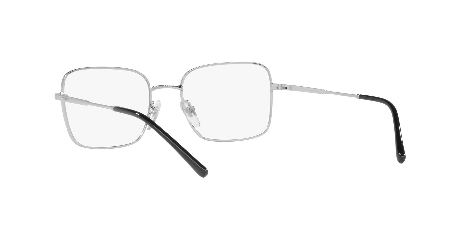 Brillen Vogue VO 4252 (352) farbe top nero/argento form rechteckig gläser lente demo