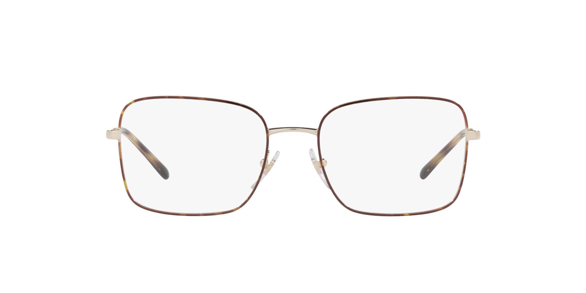 Eyeglasses Vogue VO 4252 (5078) color top havana/oro pallido shape rectangle lenses lente demo