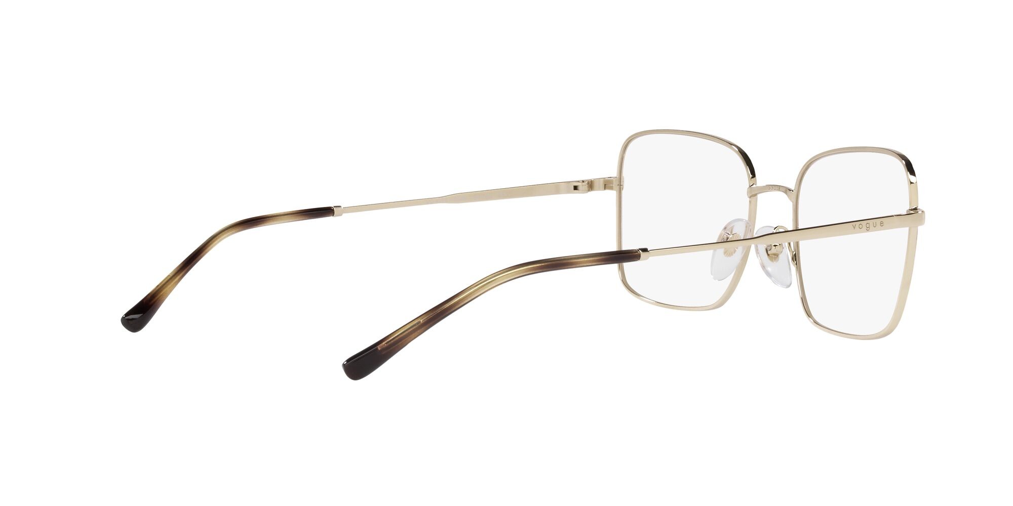 Eyeglasses Vogue VO 4252 (5078) color top havana/oro pallido shape rectangle lenses lente demo