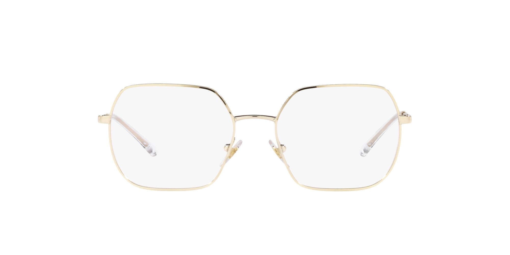 Eyeglasses Vogue VO 4253 (848) color oro pallido shape irregular lenses lente demo