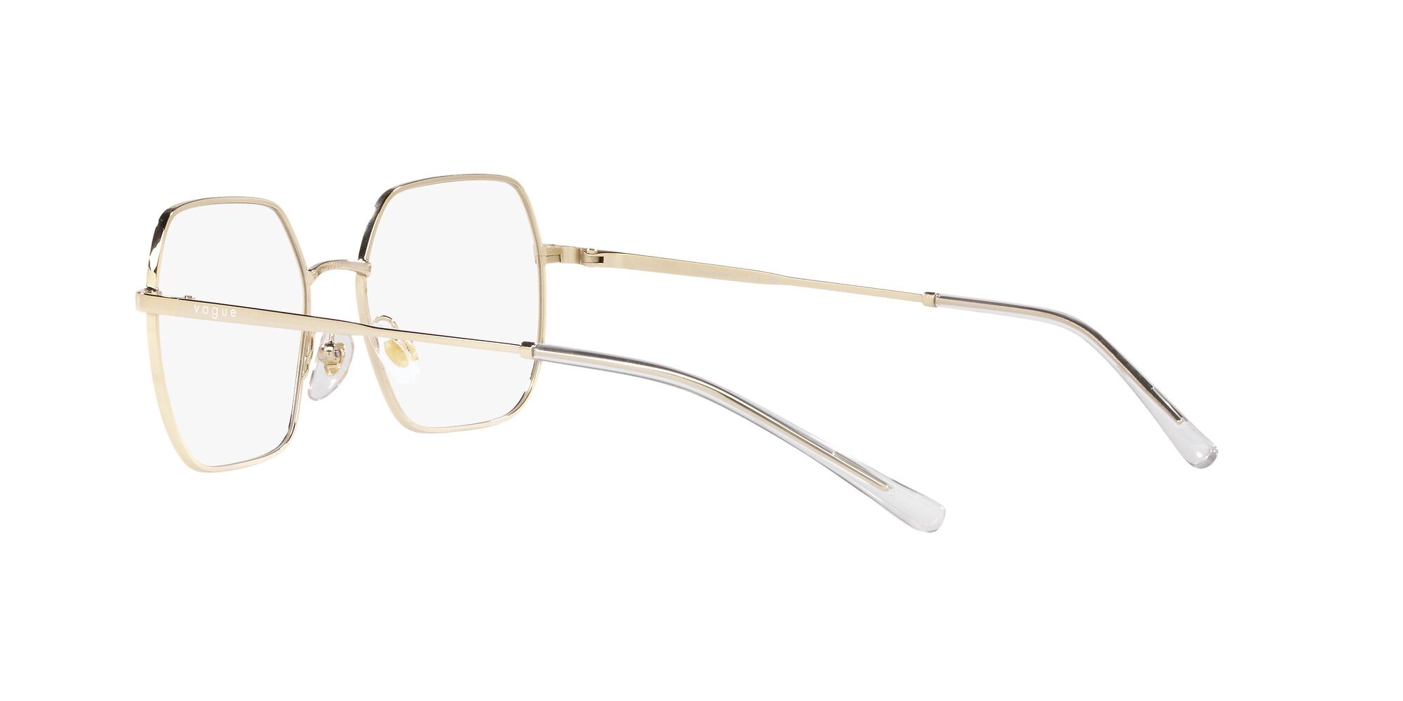Eyeglasses Vogue VO 4253 (848) color oro pallido shape irregular lenses lente demo