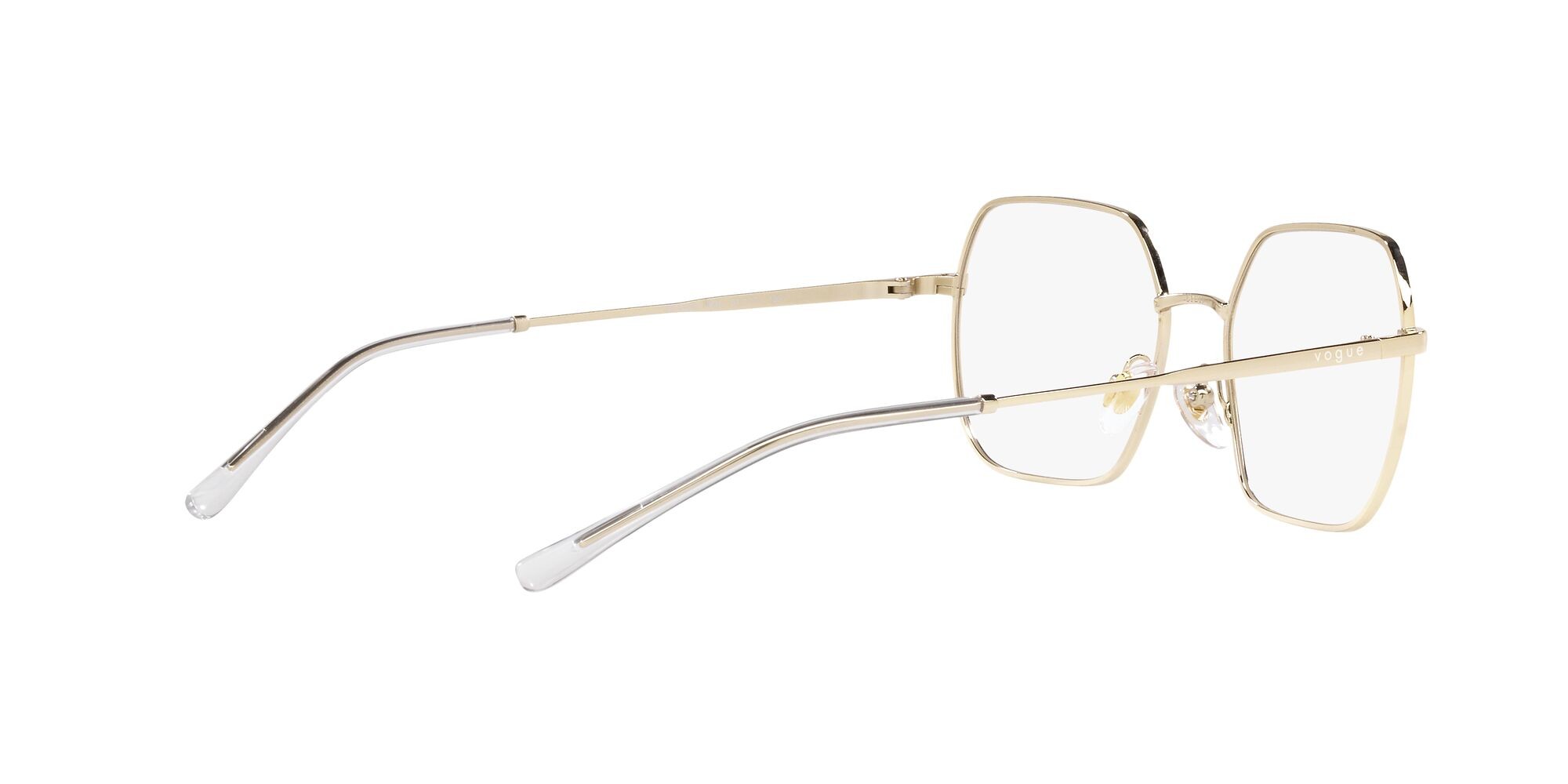 Eyeglasses Vogue VO 4253 (848) color oro pallido shape irregular lenses lente demo