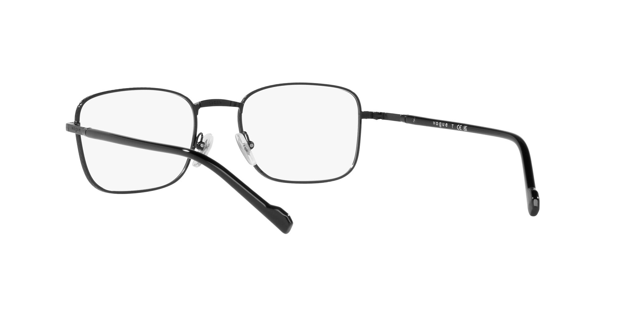 Brillen Vogue VO 4258 (352) farbe nero form rechteckig gläser lente demo