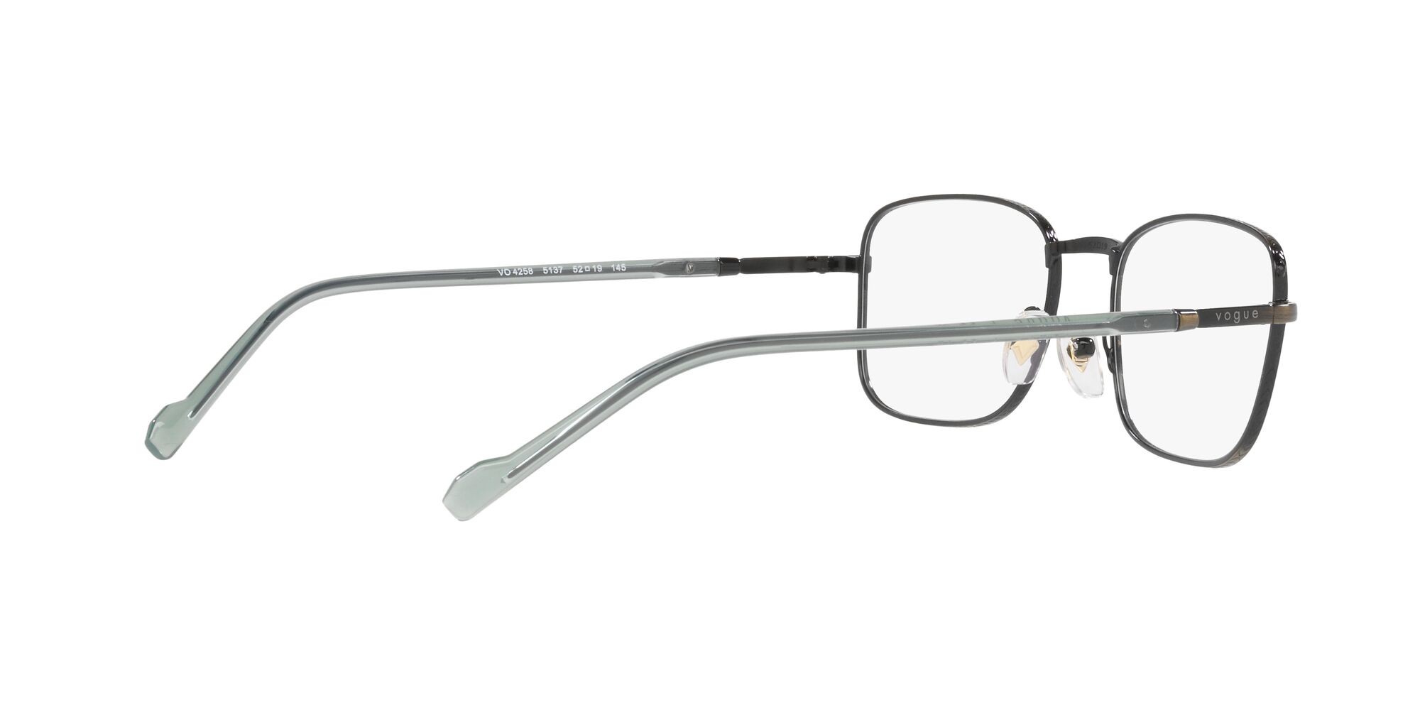 Brillen Vogue VO 4258 (5137) farbe oro anticato form rechteckig gläser lente demo