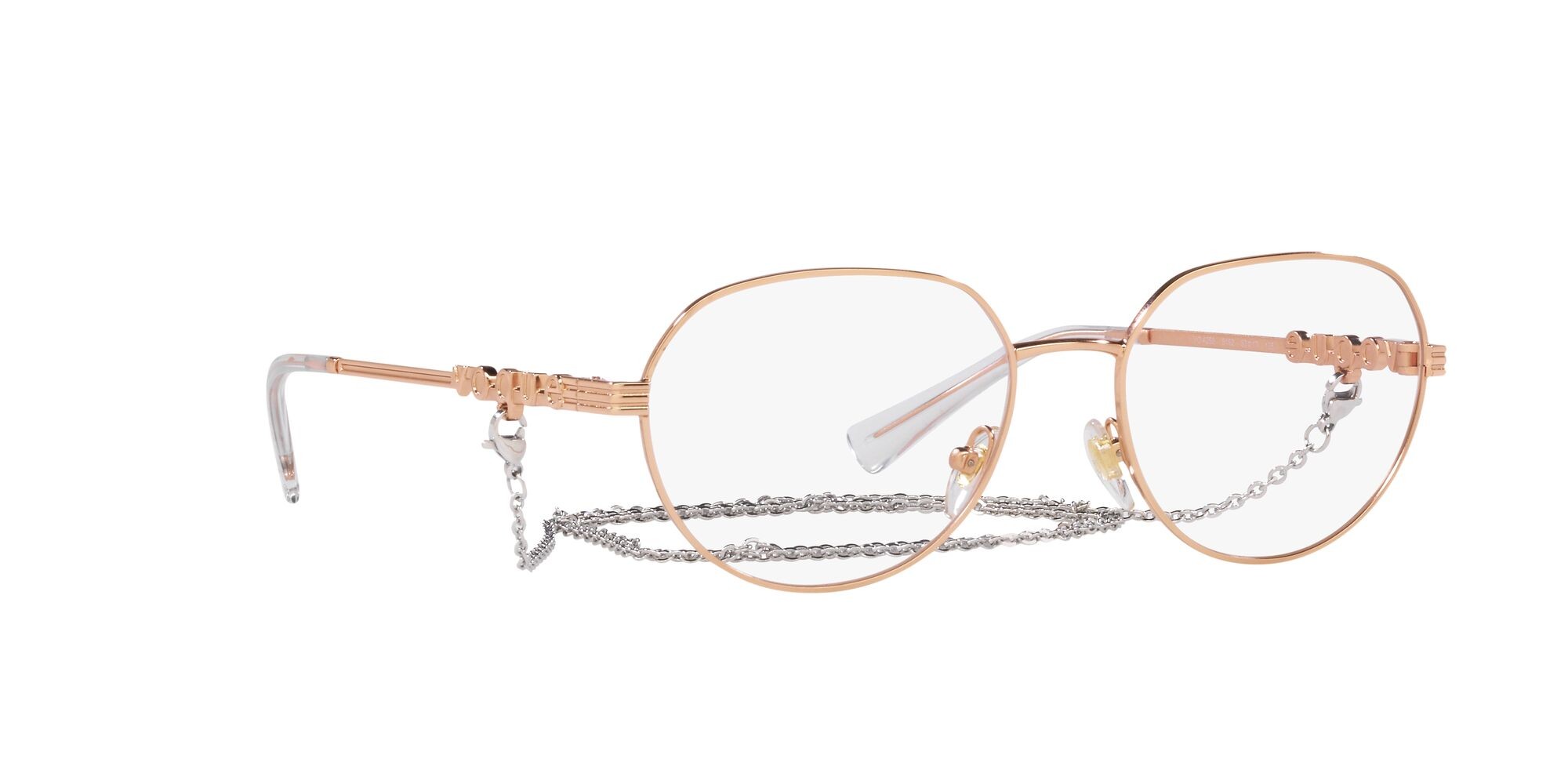 Brillen Vogue VO 4259 (5152) farbe rose gold form unregelmäßig gläser lente demo