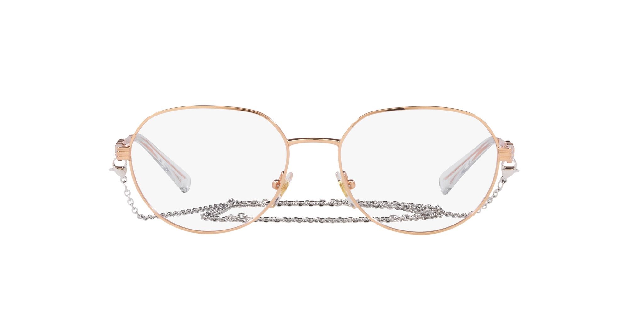 Brillen Vogue VO 4259 (5152) farbe rose gold form unregelmäßig gläser lente demo