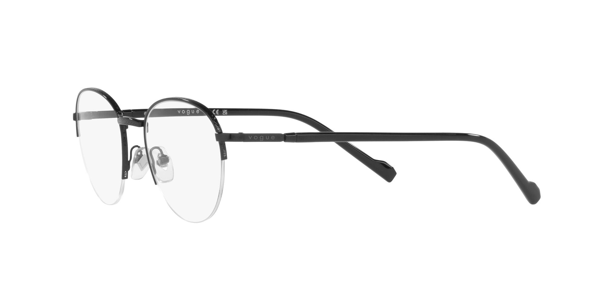 Eyeglasses Vogue VO 4263 (352) color nero shape aviator lenses lente demo